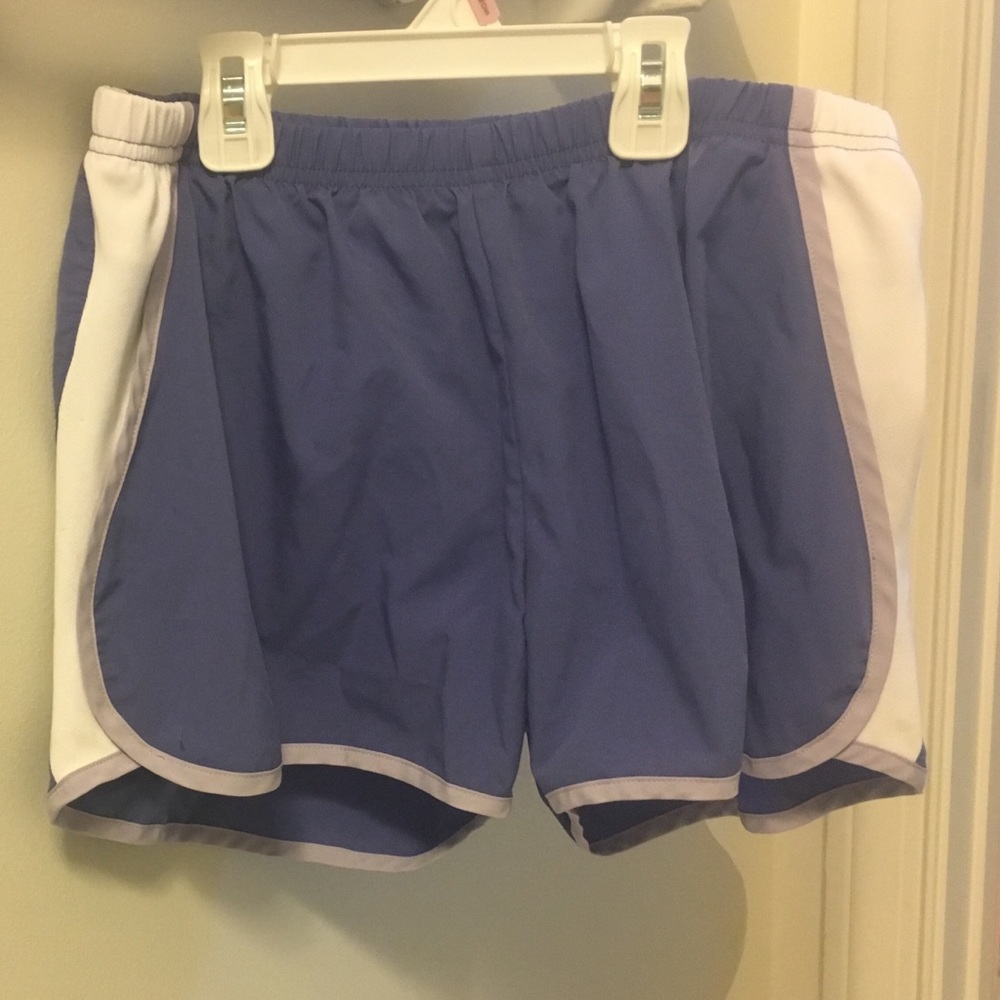 purple aspire athletic shorts